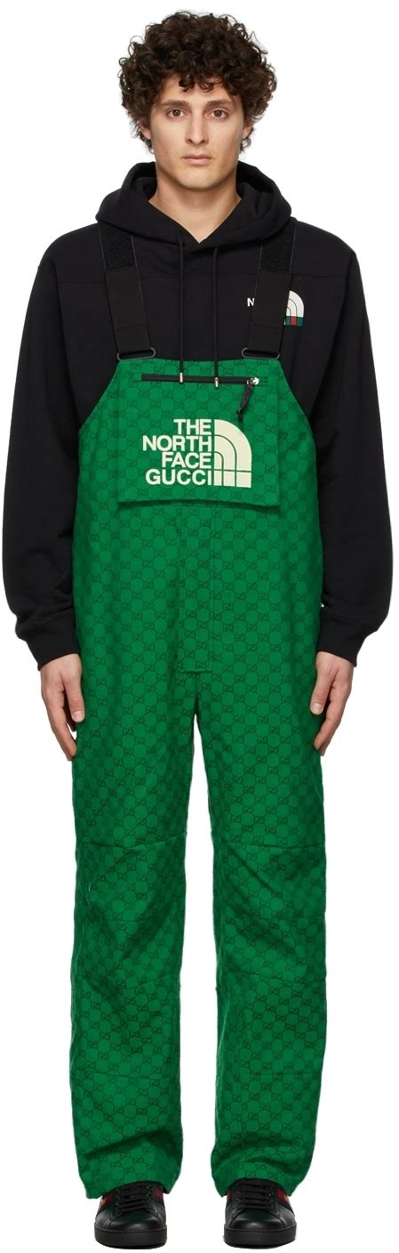 gucci collaboration with north face|Gucci north face overalls.